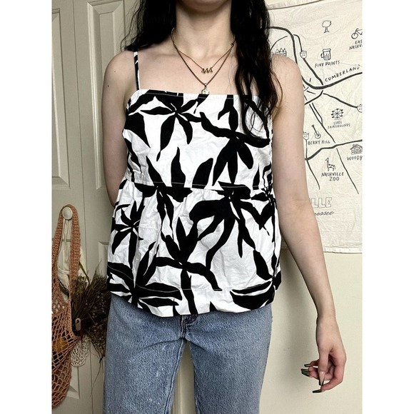 FREE ASSEMBLY small Hawaiian tank top - Picture 2 of 7
